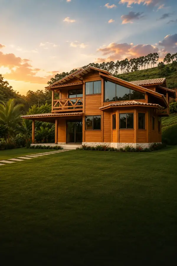 Casa de madeira fora do Espírito Santo