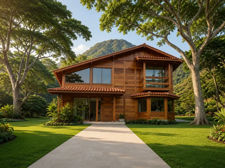 Fachada: Casa duplex 121,53 m² com suíte e closet