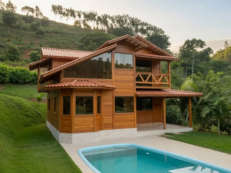 Fachada: Casa Duplex 141,30m² com 2 suítes e 1 quarto