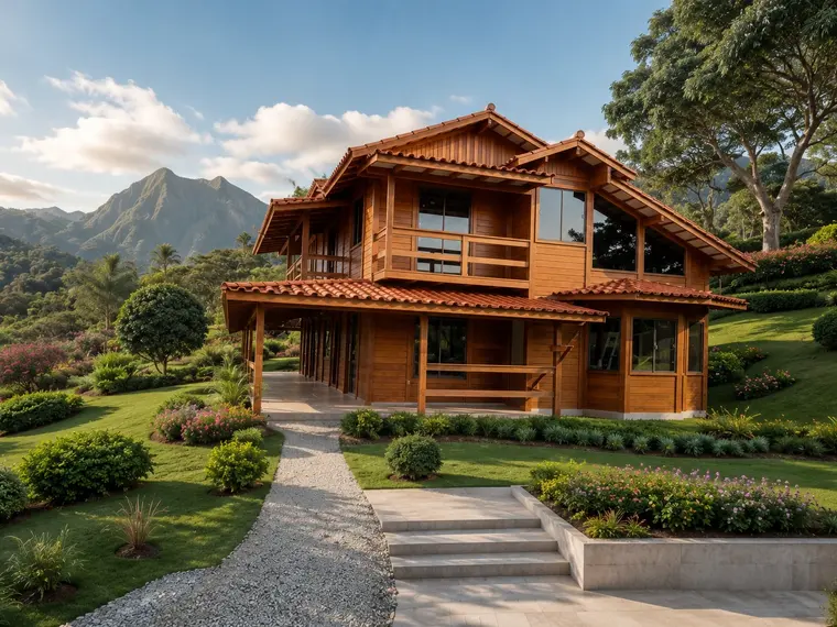 Fachada: Casa Duplex 212,00m² com 2 suítes e 1 quarto