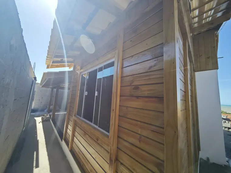 Fachada: Casa 71,65m² com 2 quartos