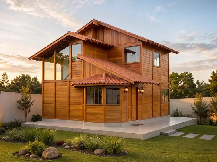 Fachada: Casa Duplex 90,05m² com 2 suítes e 1 quarto