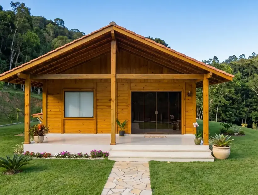 Casa de madeira para praia: escolha pensando em uso e ventilação