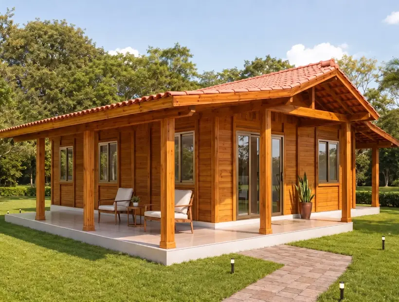Checklist para pedir orientação sobre uma casa de madeira