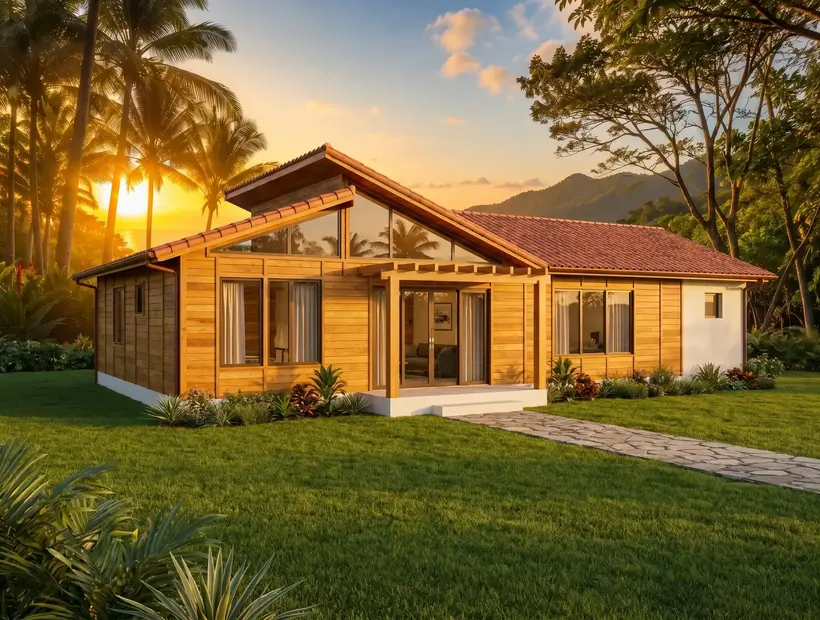 Casa de madeira para morar: o que muda quando o uso é diário
