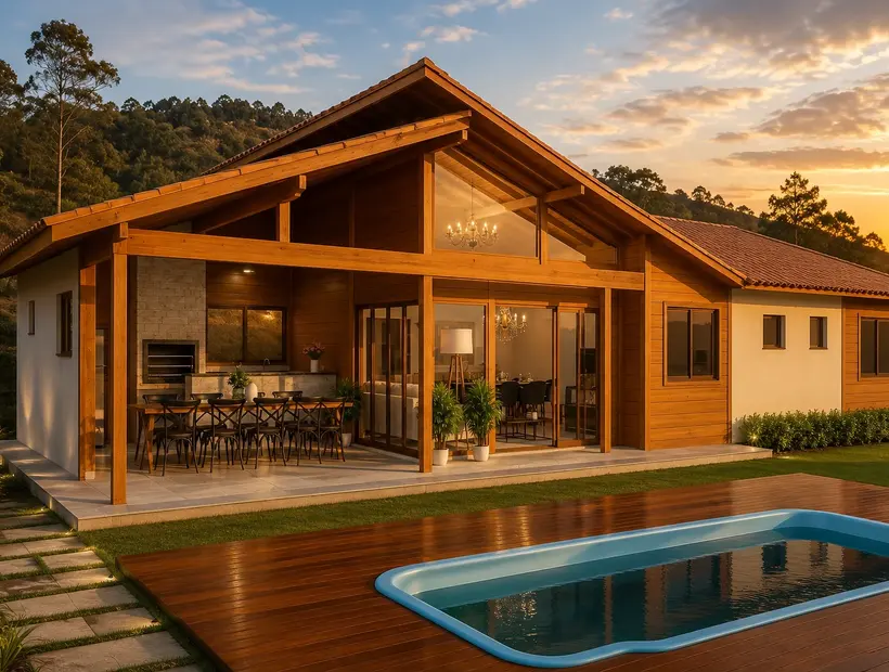 Projetos com área gourmet: como integrar lazer e rotina